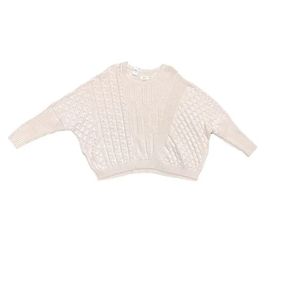 Anthropologie Maeve Oversized Cable Sweater Size XL Preppy Fisherman Academia - Picture 12 of 16